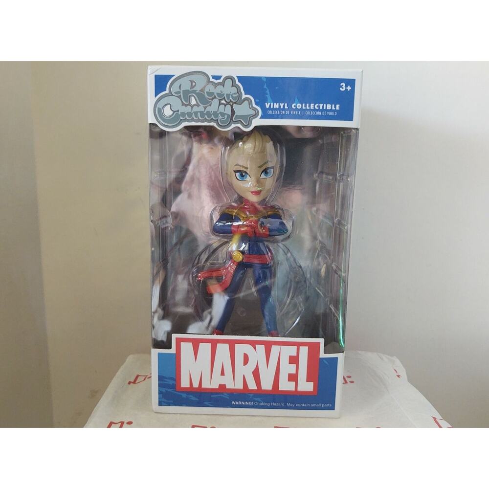 Captain Marvel Rock Candy Vinyl Figure - Funko